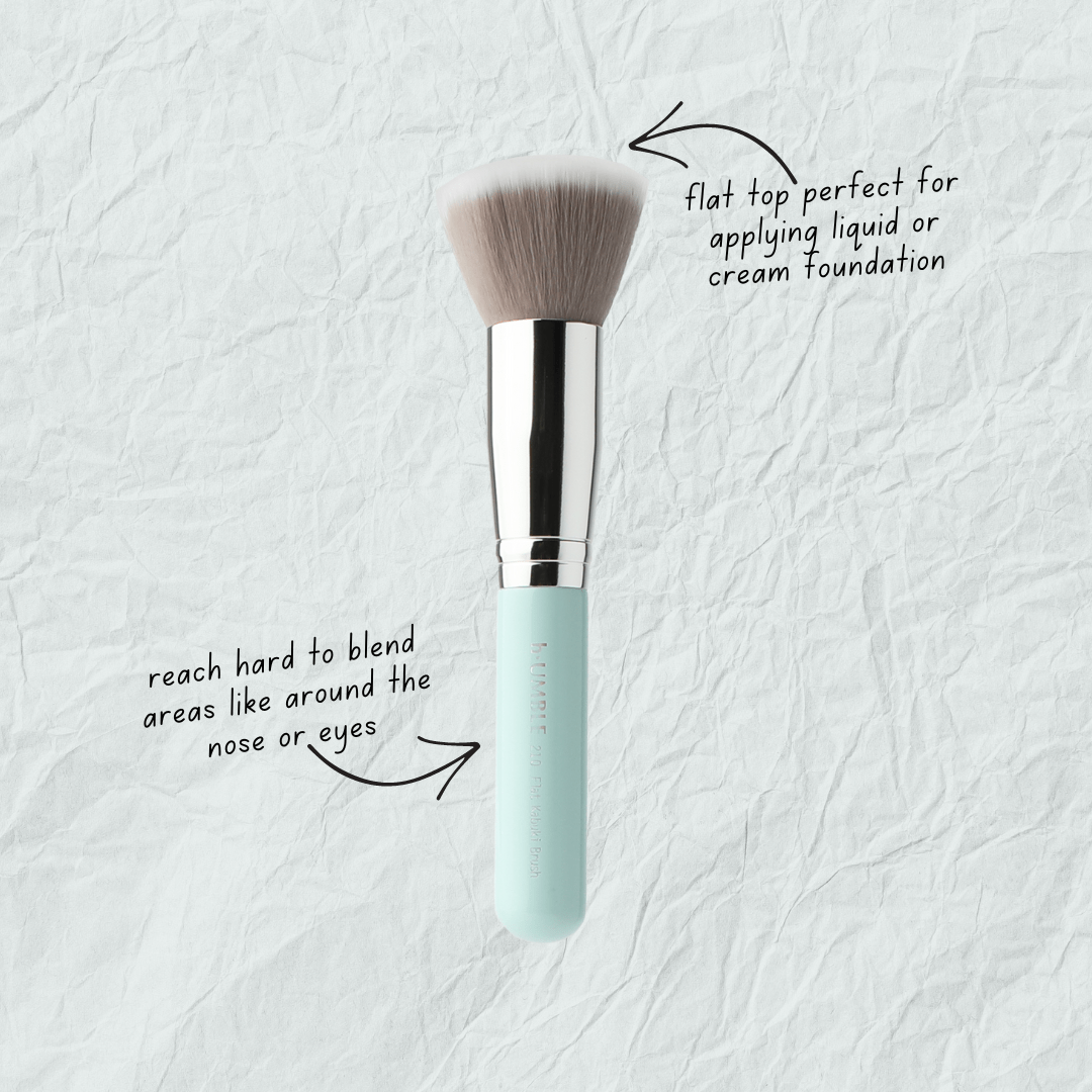 hUMBLE Cosmetics 210 Flat Kabuki Brush - Humble Cosmetics - hUMBLE Cosmetics 210 Flat Kabuki Brush